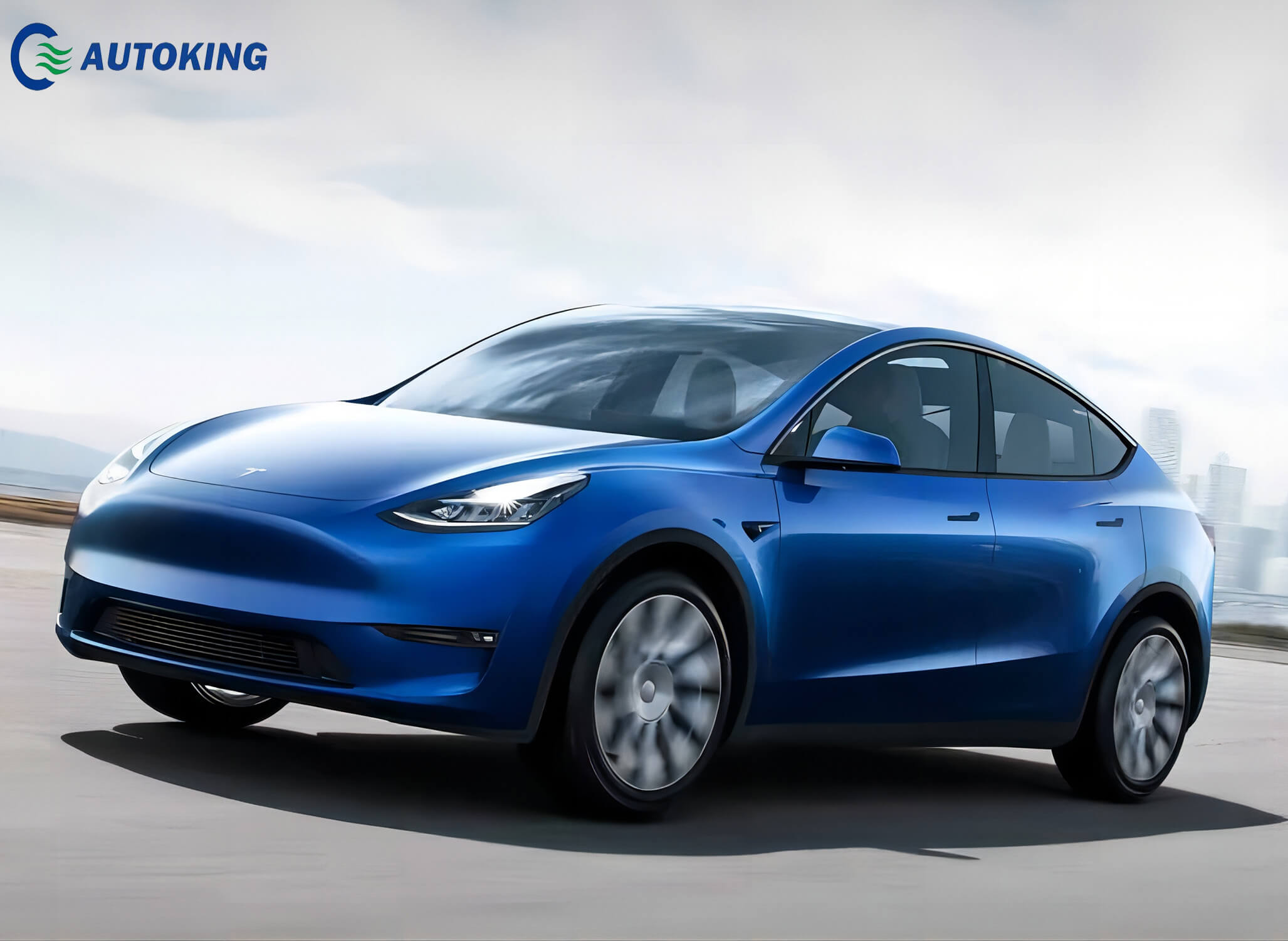 EV Cars Tesla Model Y SUV From Autoking Supplier