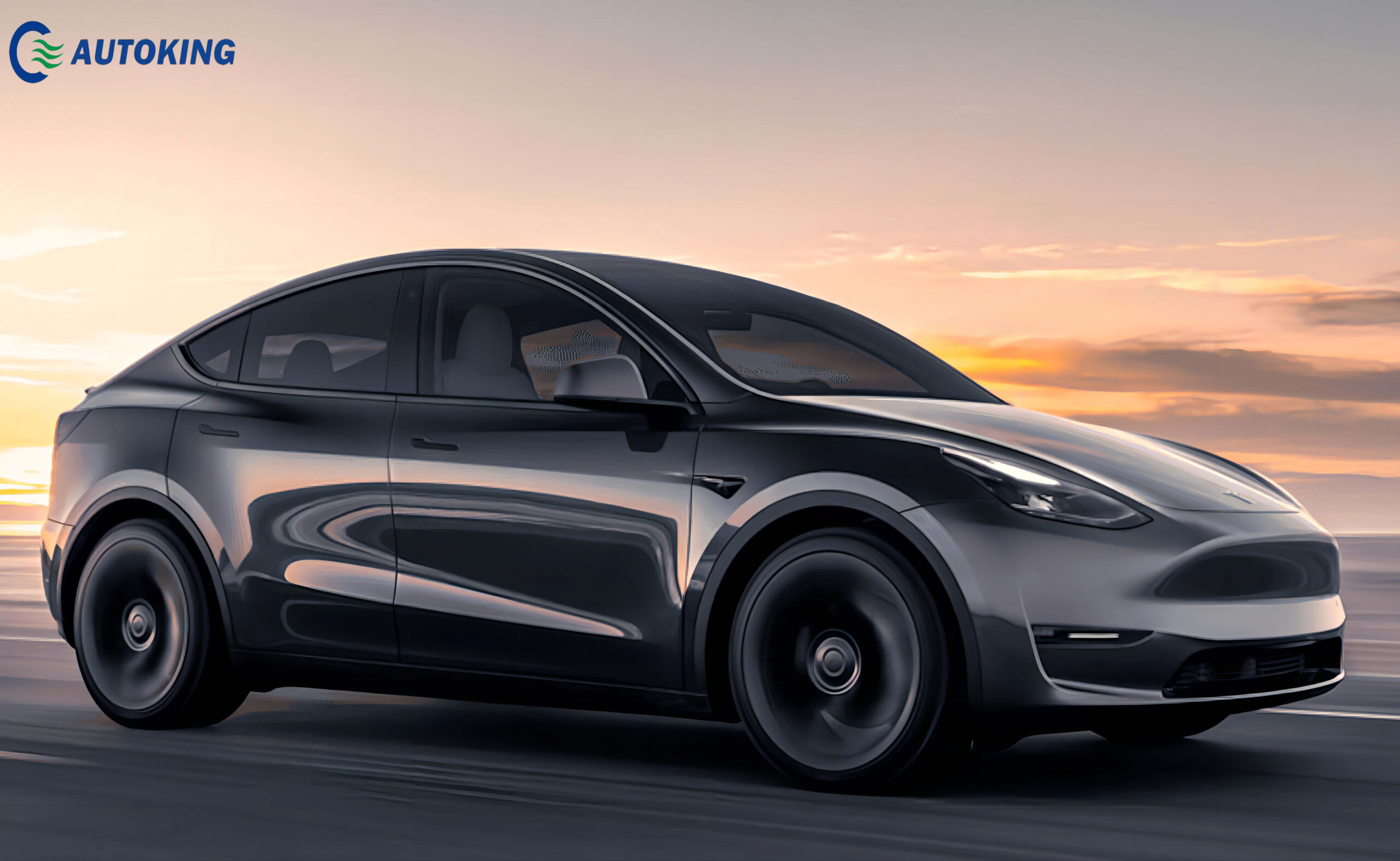 EV Cars Tesla Model Y SUV From Autoking Supplier